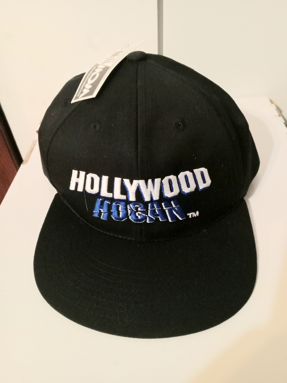 Vintage 1998 Hollywood Hogan Black Snapback Hat Nos
